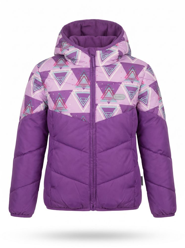 Jaqueta Infantil Fem Roxo — foto 2