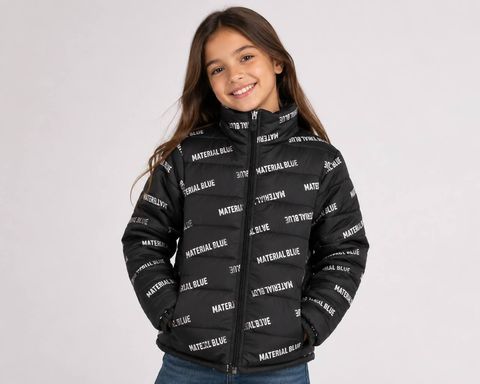 Jaqueta Infantil Masc Preto
