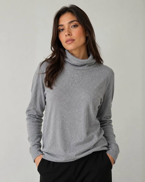 Blusa Feminina Cinza