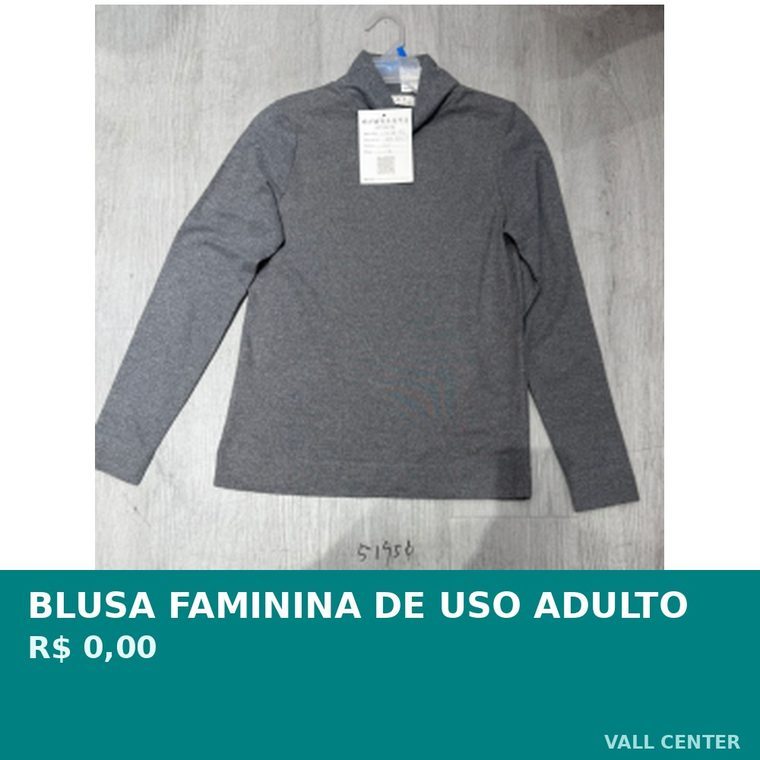Blusa Feminina Cinza — foto 3