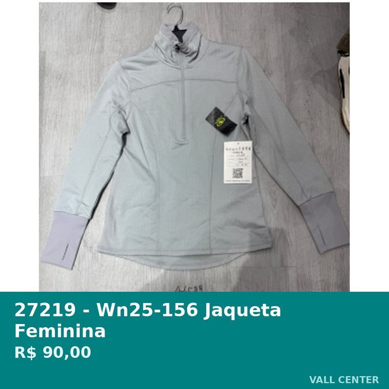 Jaqueta Feminina Cinza — foto 3