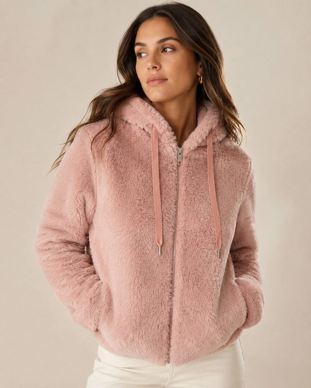 Jaqueta Feminina Rosa — foto 3