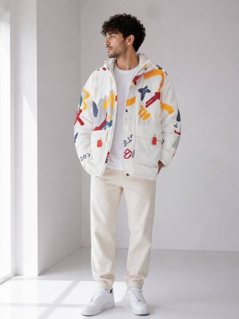 Jaqueta Masculina Cinza