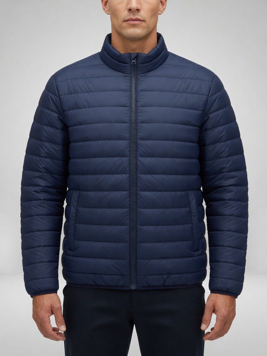 Jaqueta Masculina Azul — foto 1
