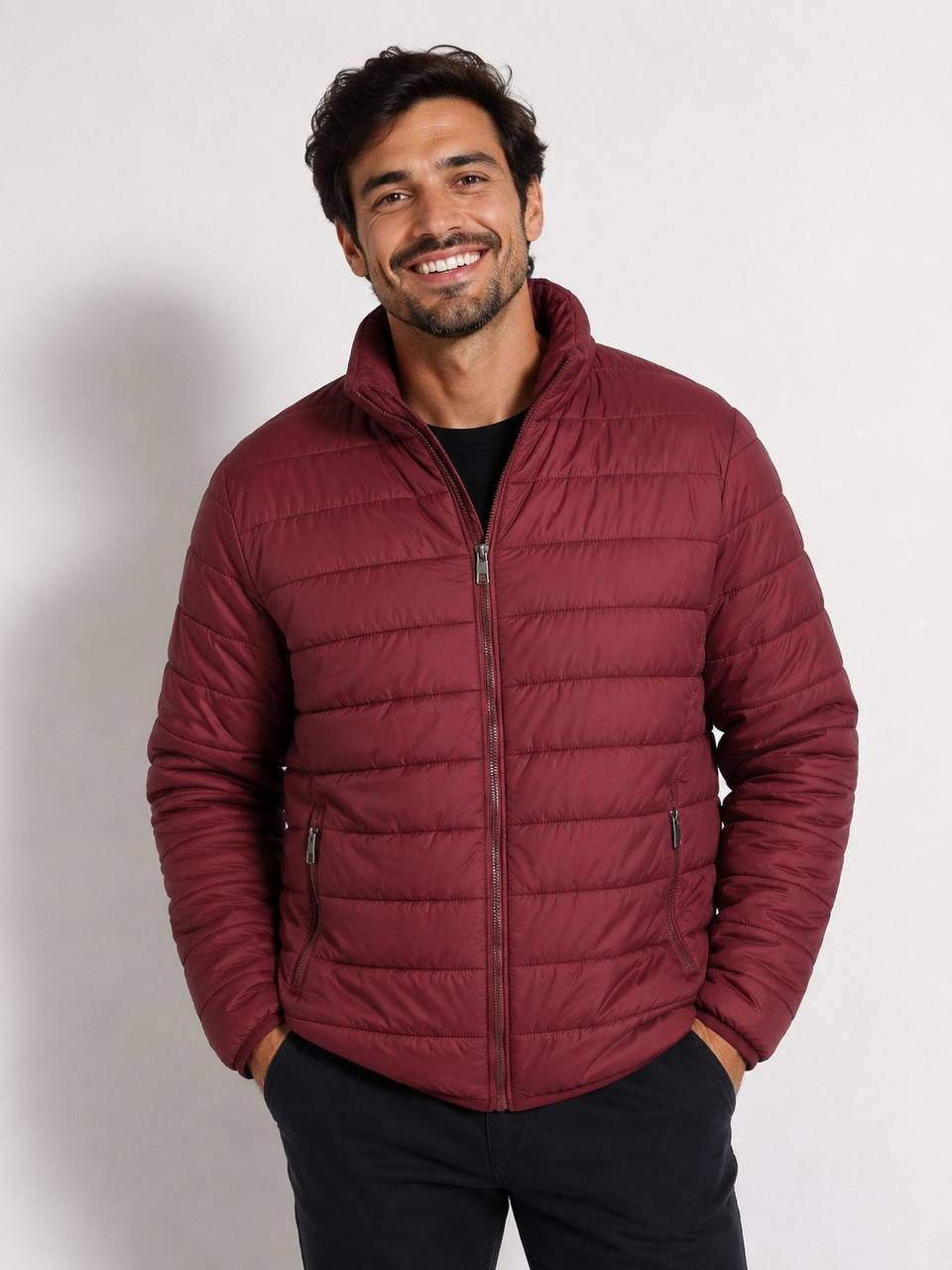 Jaqueta Masculina Azul — foto 3