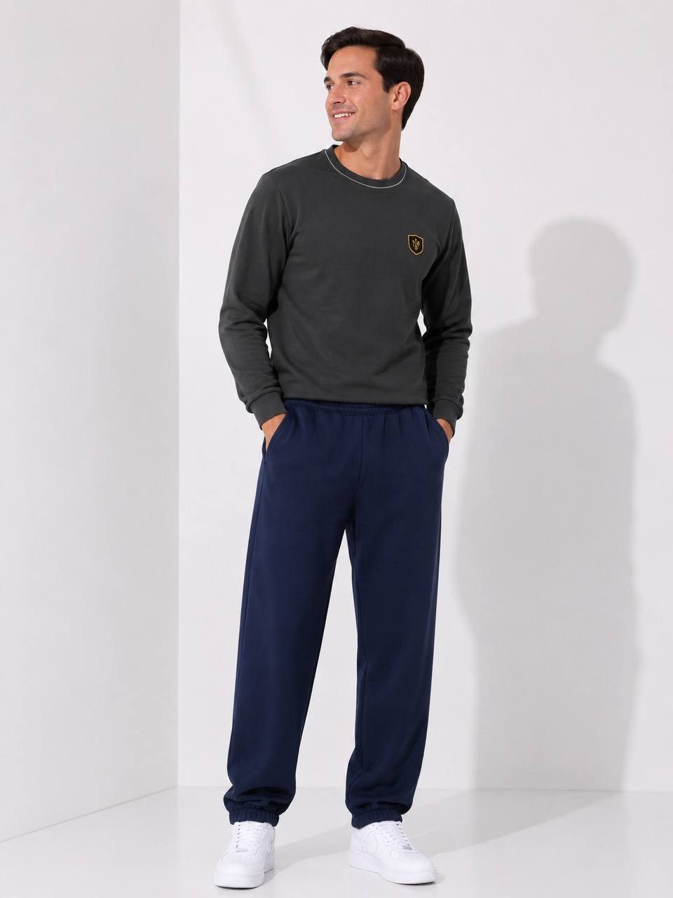 Calça Masculina Azulmarinho — foto 1