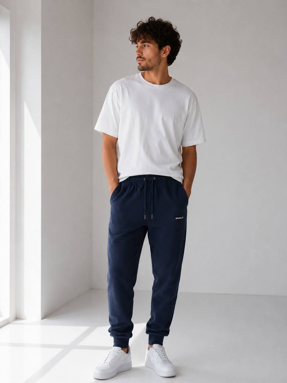 Calça Masculina Azulmarinho — foto 1