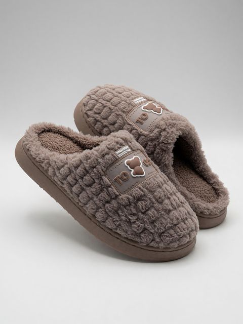 Pantufa de Uso Adulto Marrom