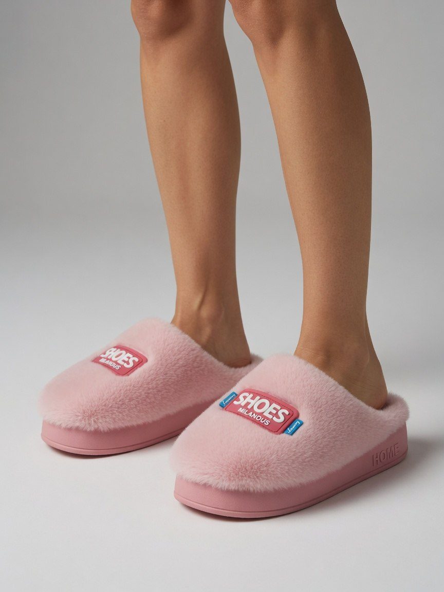 Pantufa de Uso Adulto Fem Rosa — foto 2