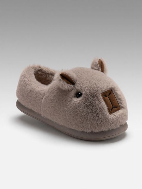 Pantufa de Uso Adulto Marrom