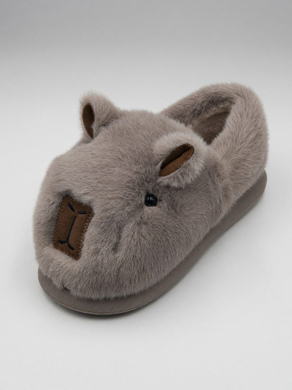 Pantufa de Uso Adulto Marrom — foto 2