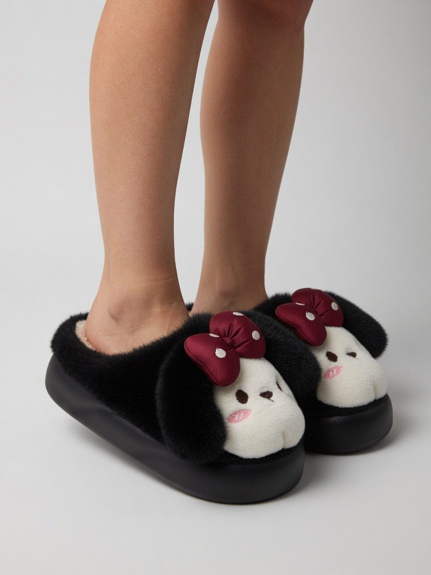 Pantufa de Uso Adulto Preto — foto 2
