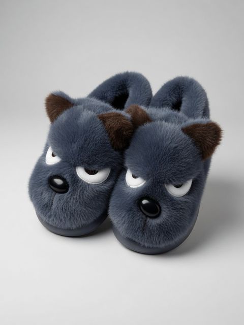 Pantufa de Uso Adulto Cinza