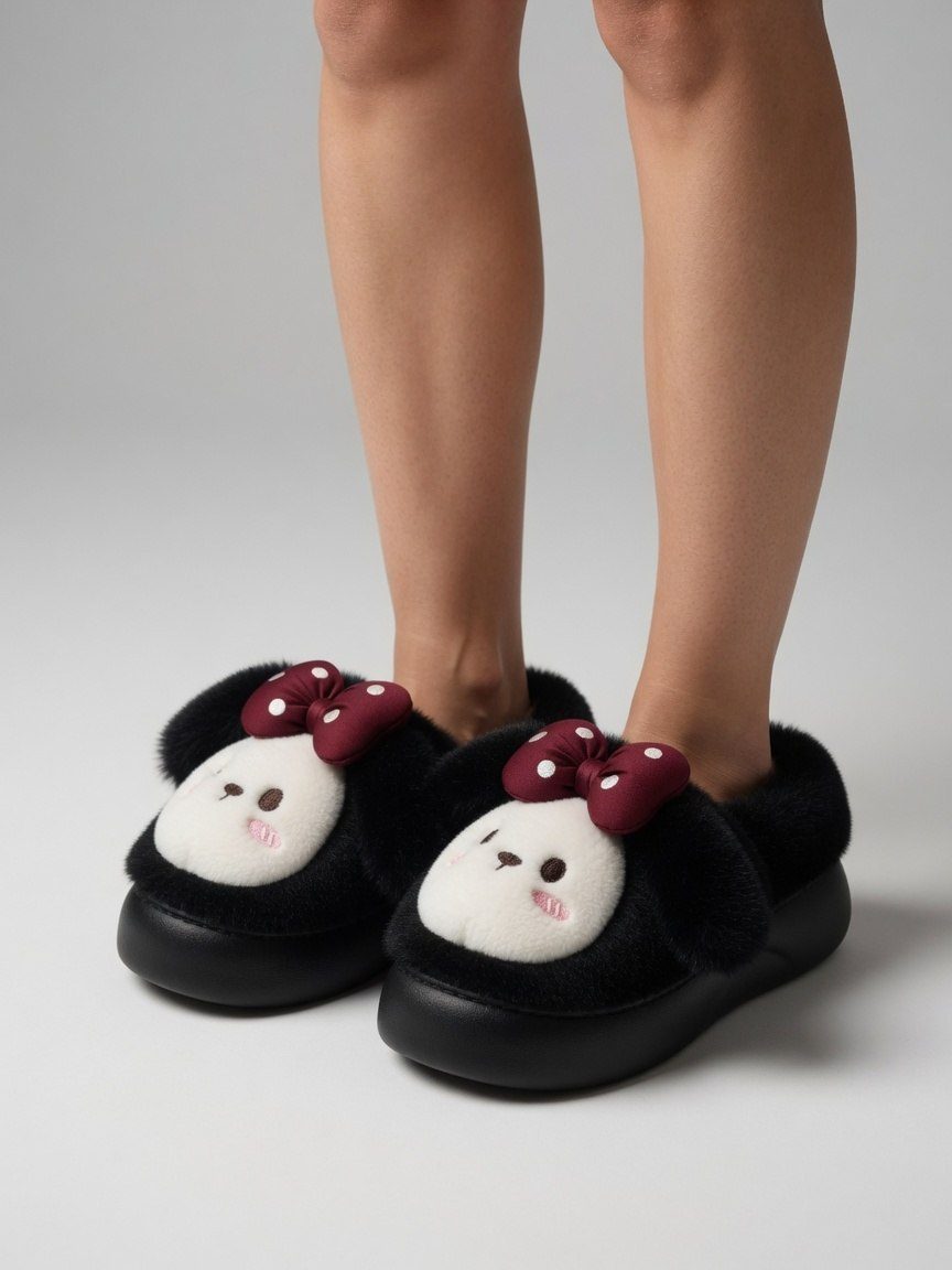 Pantufa de Uso Adulto Preto — foto 2