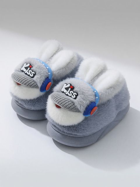 Pantufa Infantil Cinza