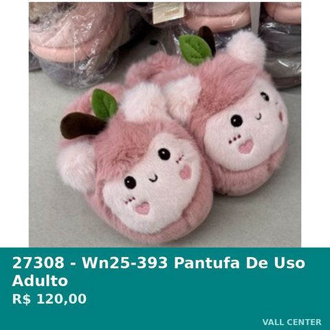 Pantufa de Uso Adulto Cinza