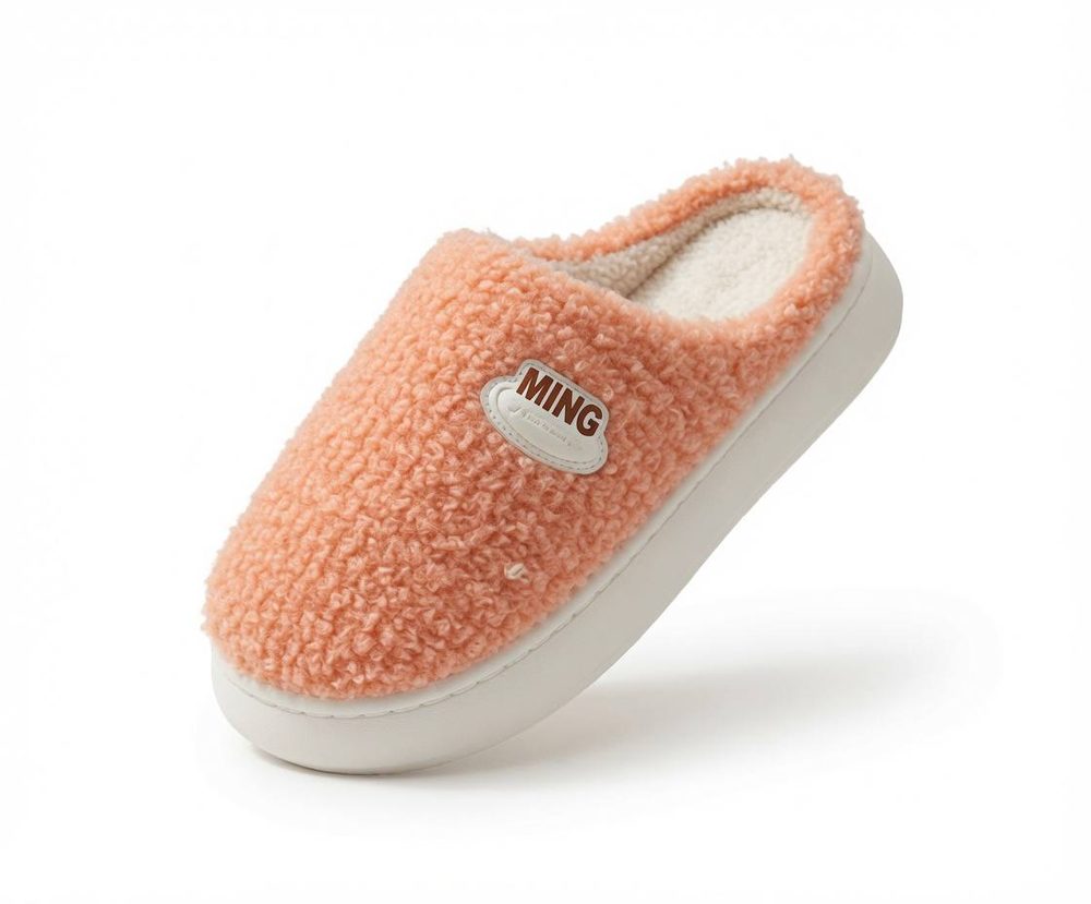 Pantufa de Uso Adulto Azul Cinza — foto 4