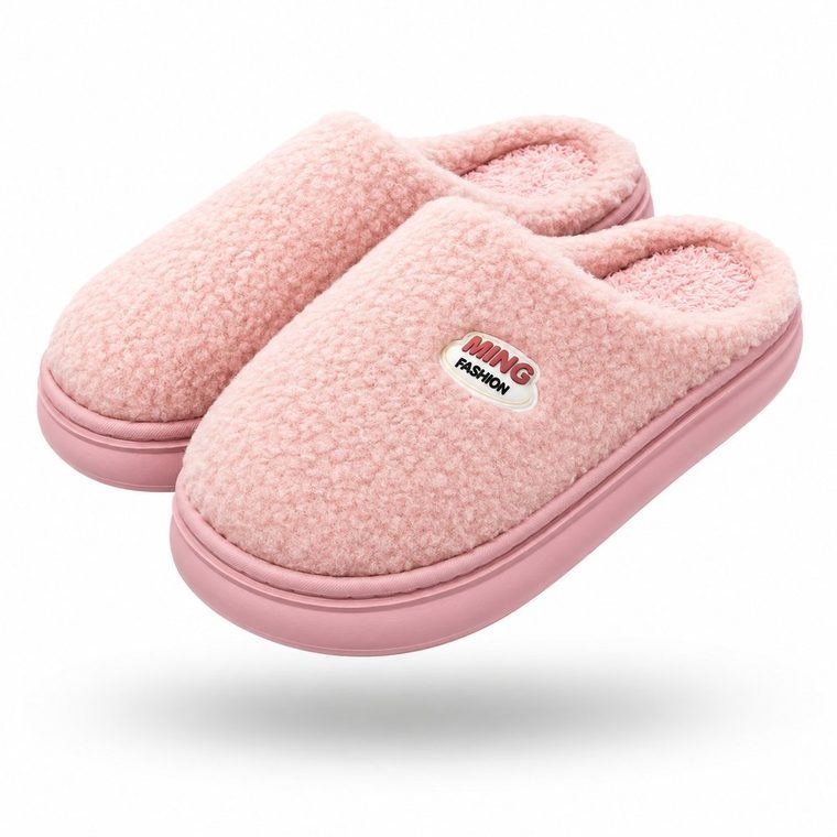 Pantufa de Uso Adulto Azul Cinza — foto 5