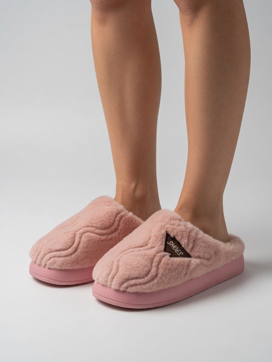 Pantufa de Uso Adulto Rosa — foto 2