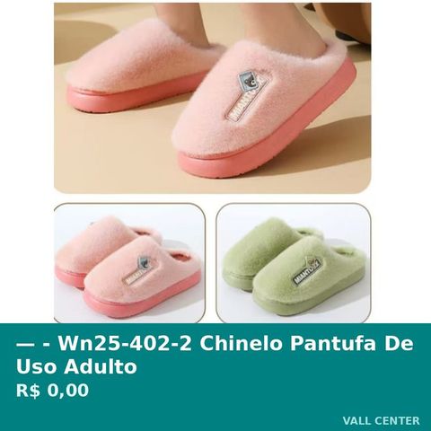 Pantufa de Uso Adulto