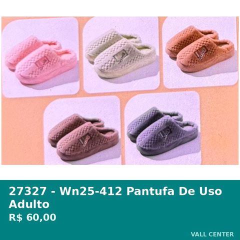 Pantufa de Uso Adulto