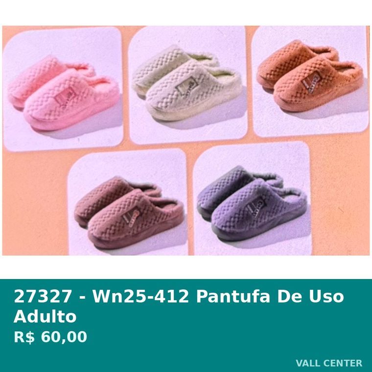 Pantufa de Uso Adulto — foto 1