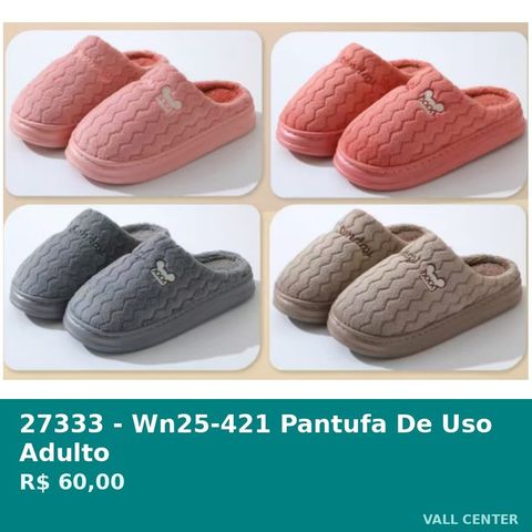 Pantufa de Uso Adulto