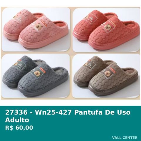 Pantufa de Uso Adulto