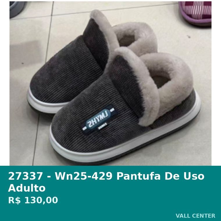 Pantufa de Uso Adulto — foto 2