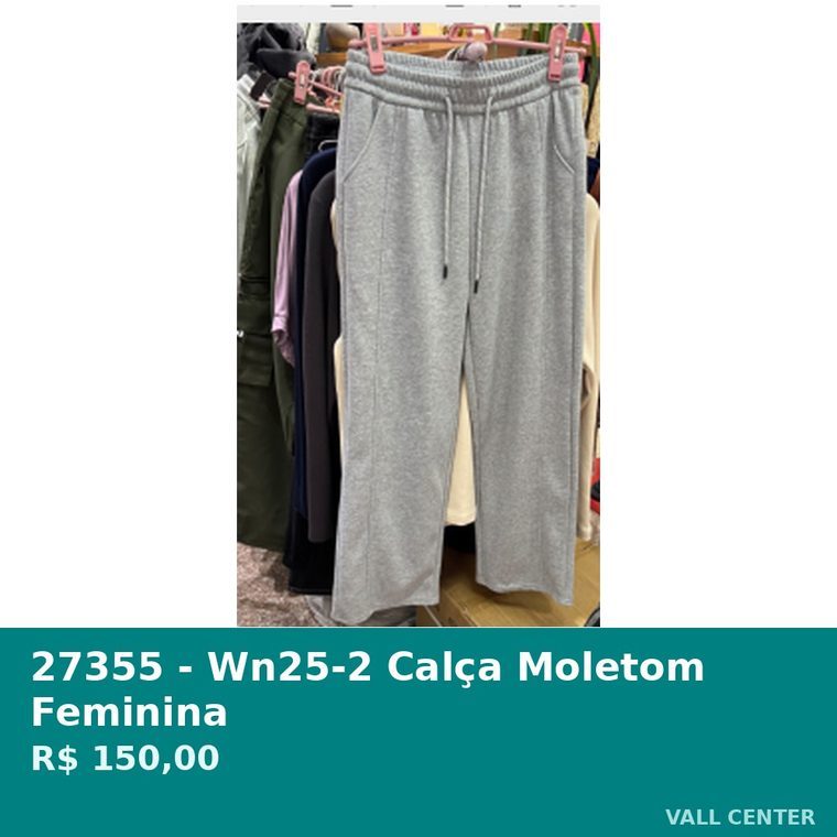 Calça Moletom Feminina — foto 4