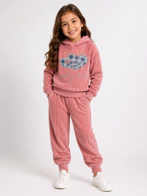 Conjunto Infantil Fem Rosa