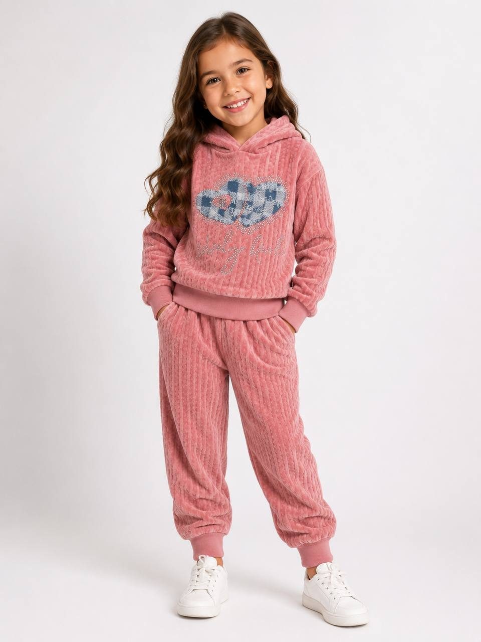 Conjunto Infantil Fem Rosa — foto 1