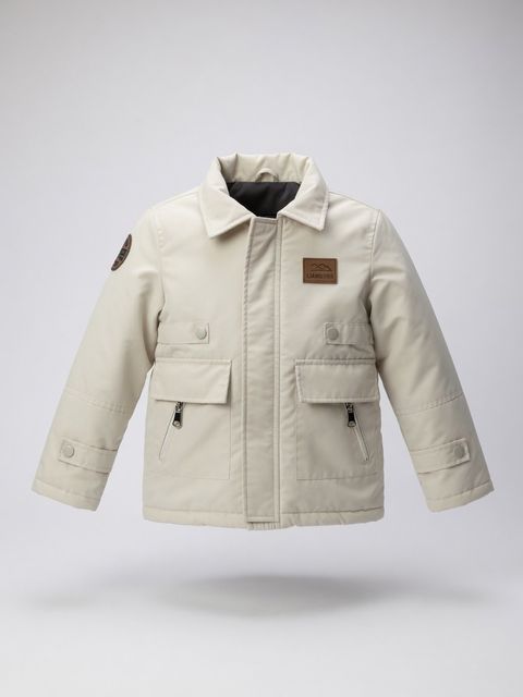 Jaqueta Infantil Masc Branco