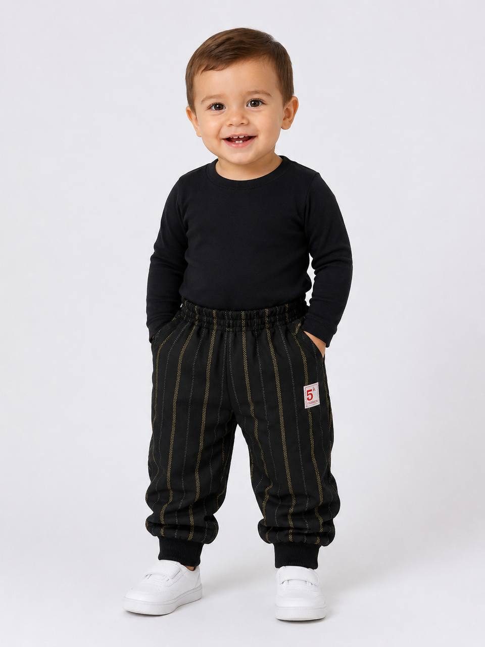 Calça Infantil Masc Preto — foto 3