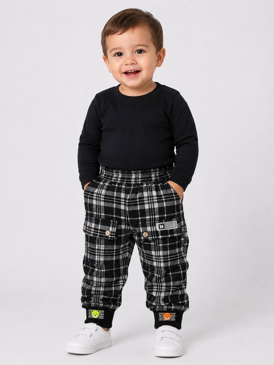 Calça Infantil Masc Preto — foto 4