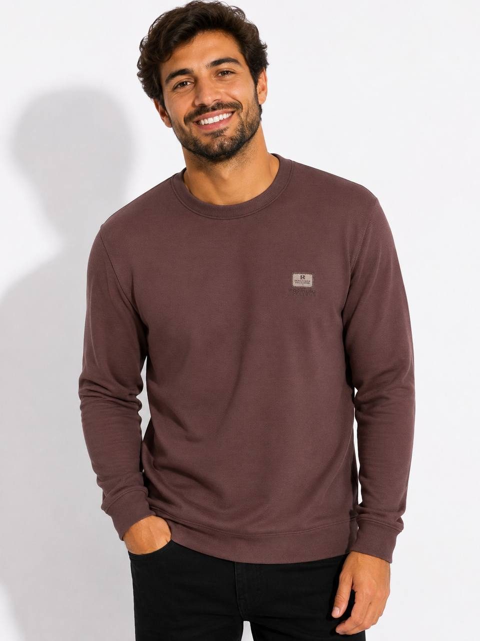 Blusa Masc Marrom — foto 1