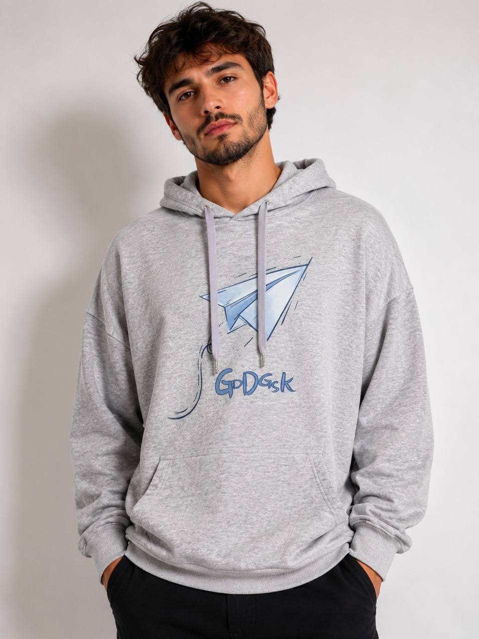 Moletom Masc Cinza — foto 1