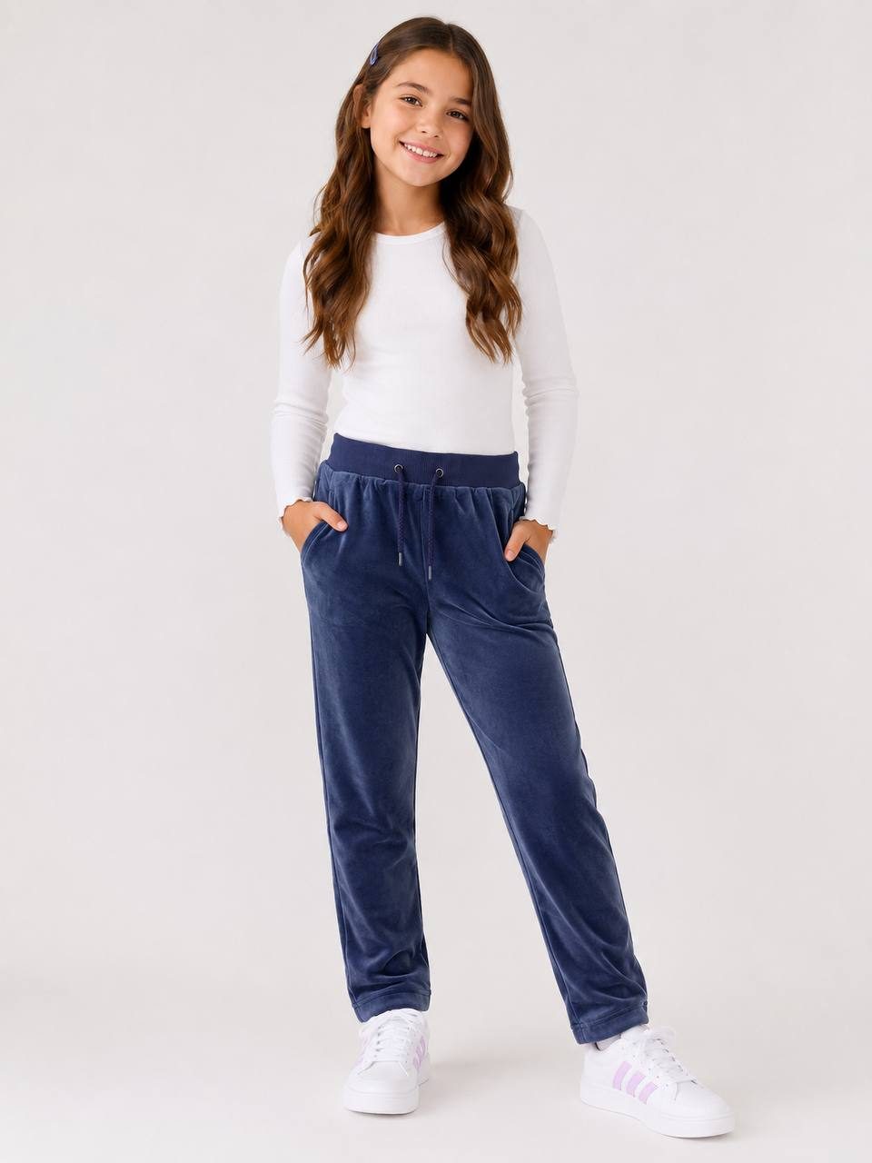 Calça Infantil Feminina Rosa — foto 2