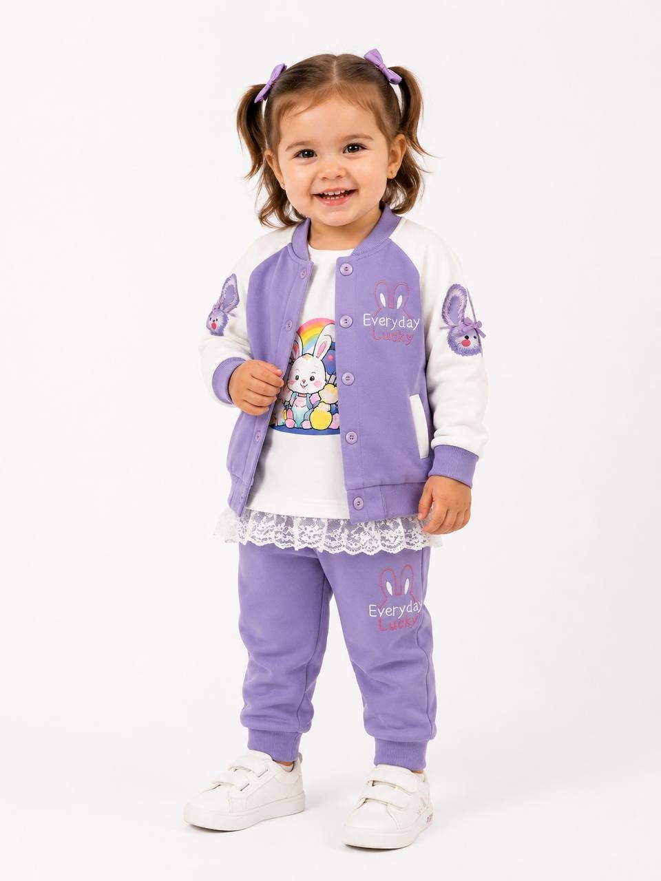 Conjunto Infantil Fem Verde — foto 5