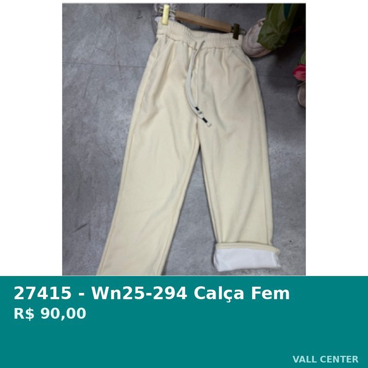 Calça Fem Branco — foto 2