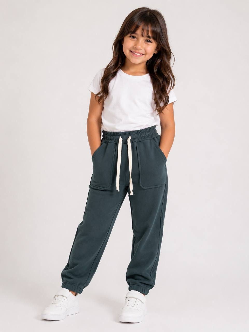Calça Moletom Infantil Fem — foto 2