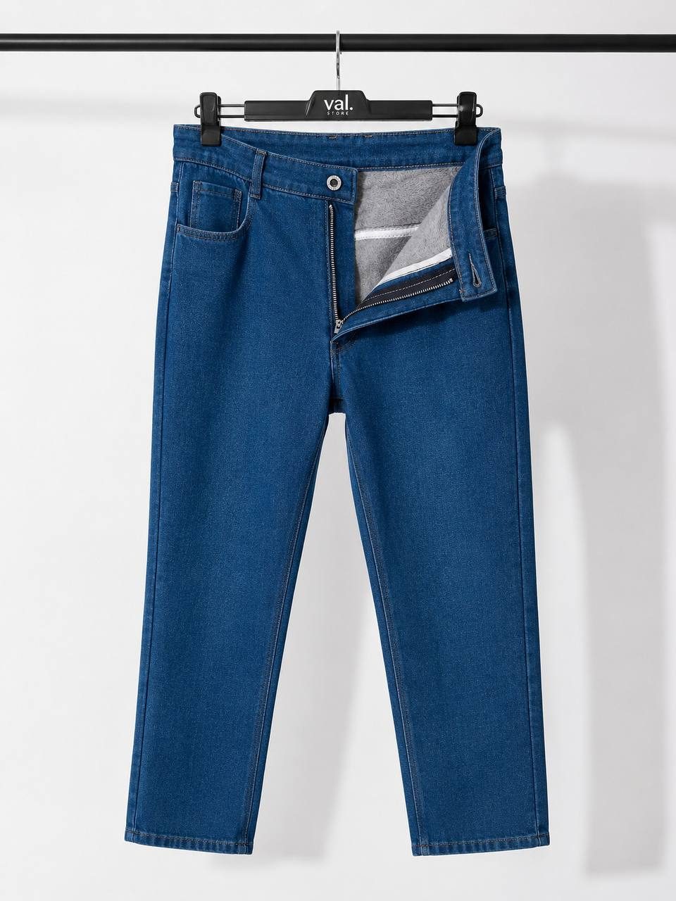 Calça Jeans Masc Azul — foto 3