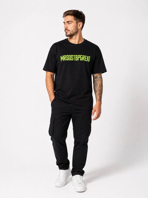 Camiseta Masc Preto