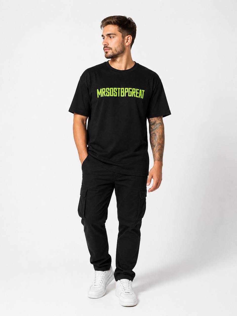 Camiseta Masc Preto — foto 1