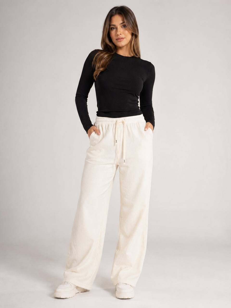 Calça Feminina Bege — foto 2