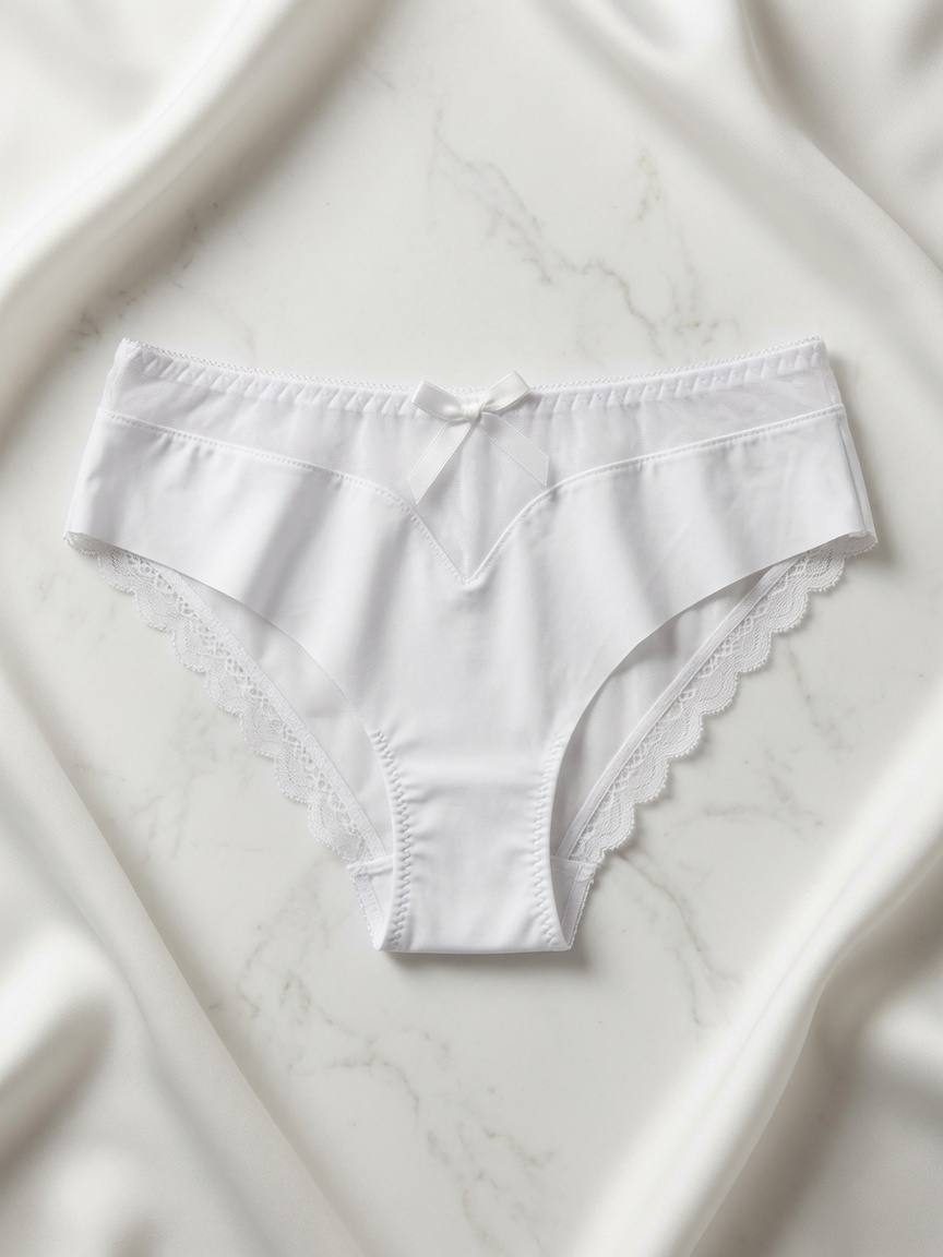 Calcinha de Uso Adulto Branco — foto 1