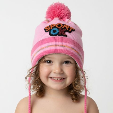 Touca Infantil Cinza