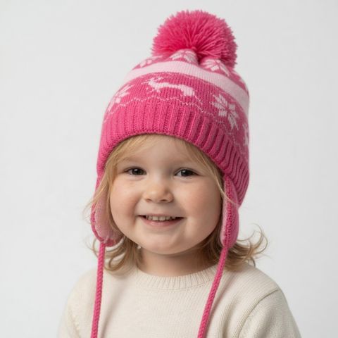 Touca Infantil Cinza