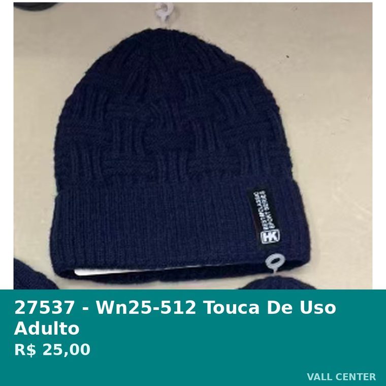 Touca de Uso Adulto Preto — foto 3