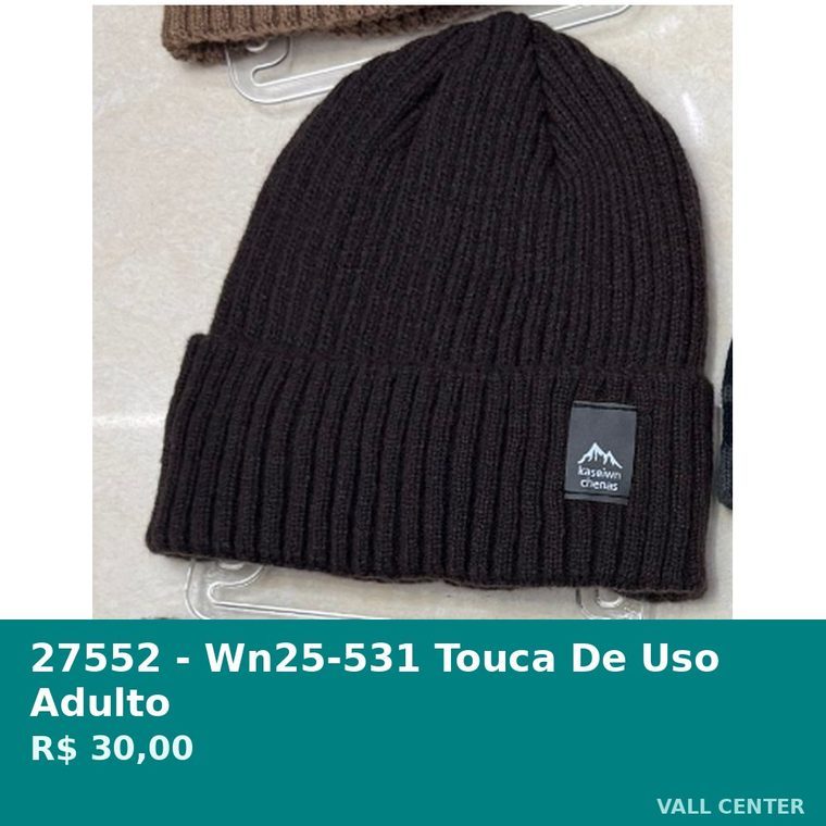 Touca de Uso Adulto Cinza — foto 2